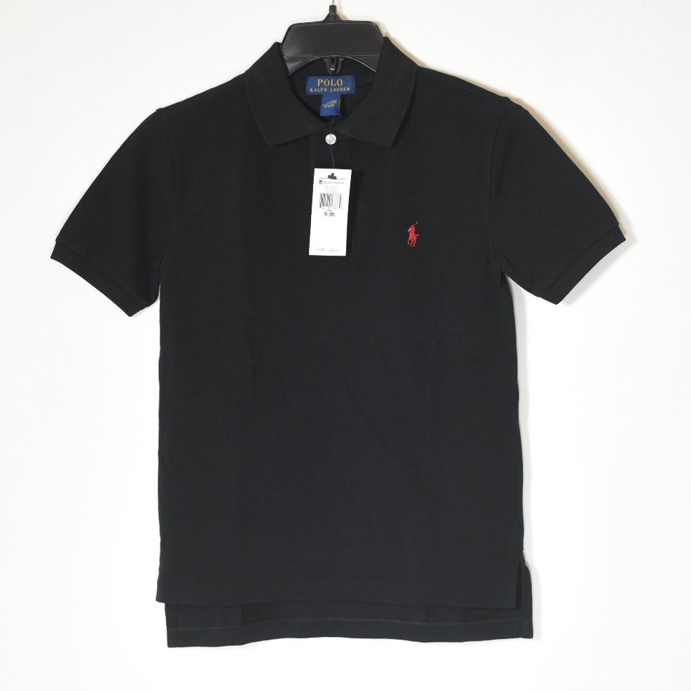 Ralph Lauren Boys Polo. Size 8. Black. NWT